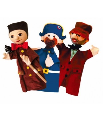 Marionnettes trio guignol