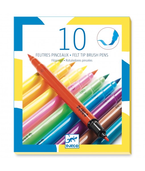 Feutres pinceaux Pop - boîte de 10
