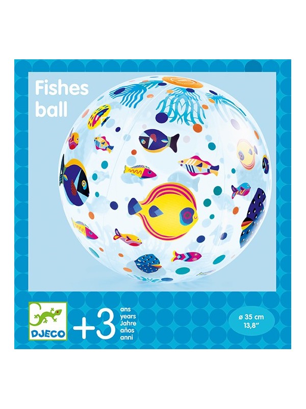 Ballon gonflable poissons 35 cm