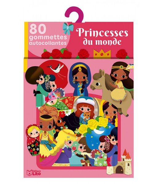 Gommettes - Princesses du monde