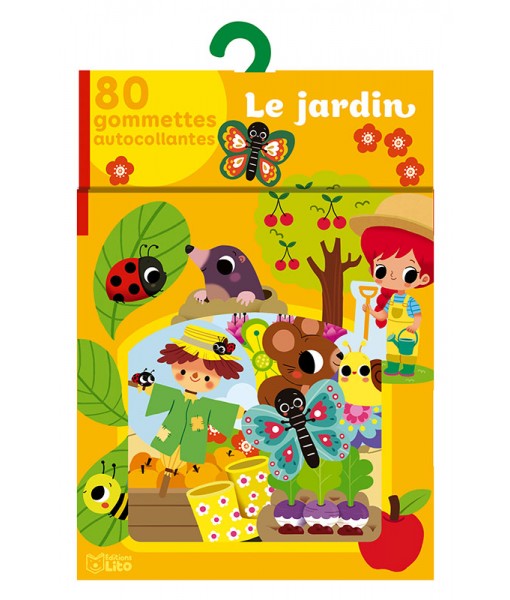 Gommettes - Le jardin