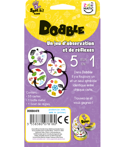 Jeux de société - Dobble Kids (blister Eco)
