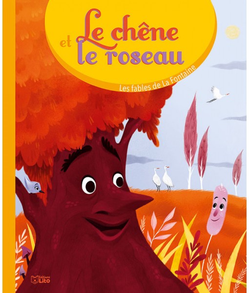 Livre fable - Le chêne et le roseau