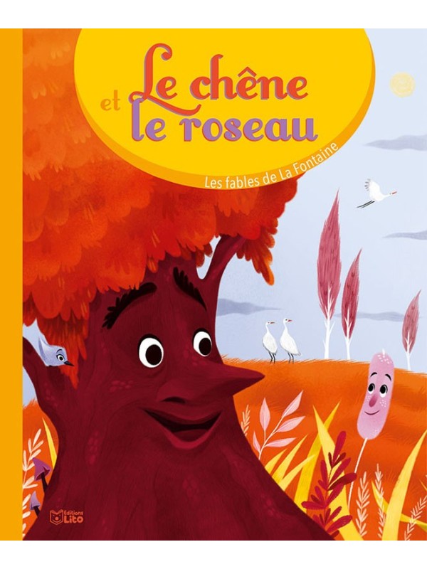 Livre fable - Le chêne et le roseau
