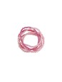 Bracelets perles mauve rose (x 5)