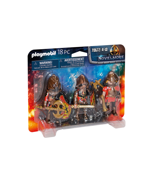 Novelmore - 3 combattants Burnham Raiders