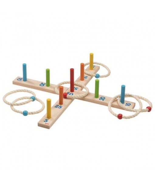 Jeu de lancer d'anneaux