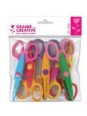Ciseaux cranteurs petit modèle (x 6)