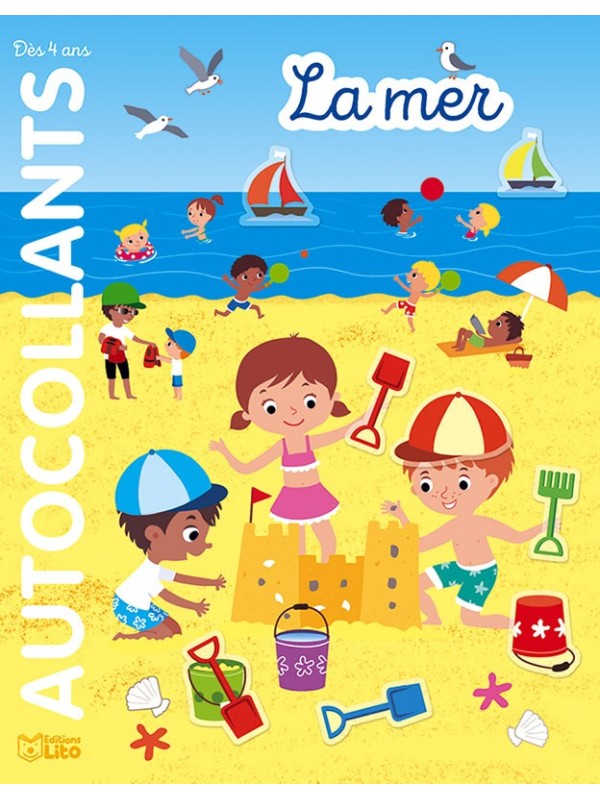 Autocollants repositionnables - La mer