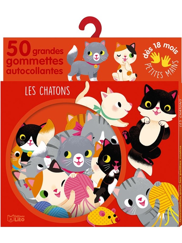 Gommettes petites mains - Les chatons
