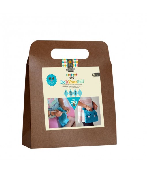 Kit crochet sac lapin