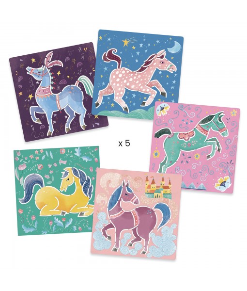 Pochoirs Chevaux