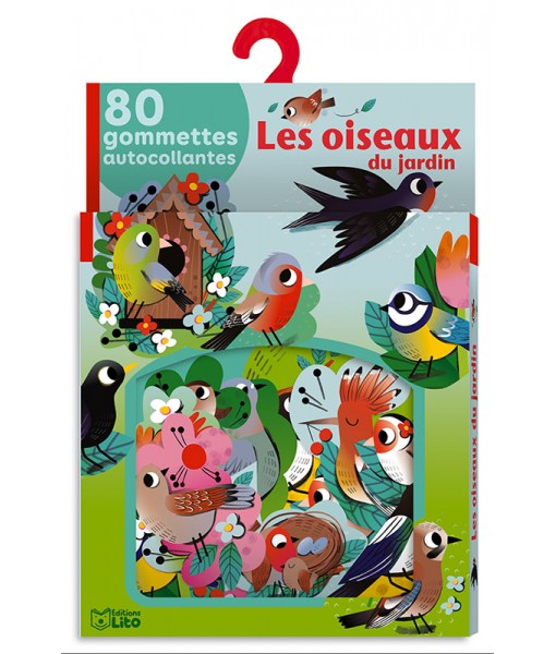 Gommettes - Les oiseaux du jardin