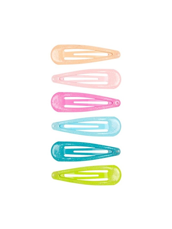 Barrettes Kiki 5 cm (x 6)