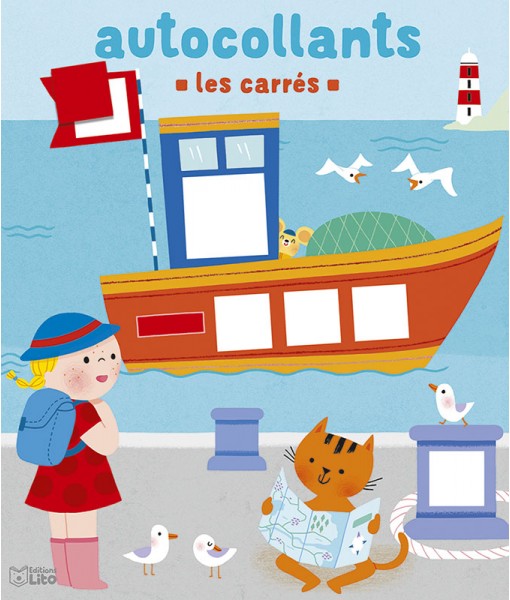 Autocollants les formes - Les carrés