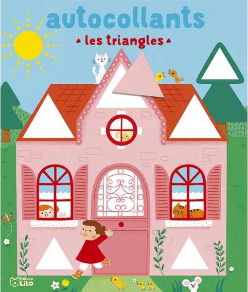 Autocollants les formes - Les triangles