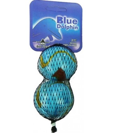 Sachet 2 boulards Dauphin bleu
