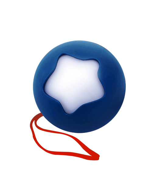 Veilleuse nomade Little Moon bleue