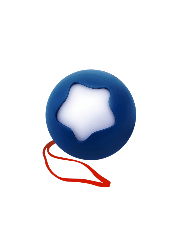 Veilleuse nomade Little Moon bleue