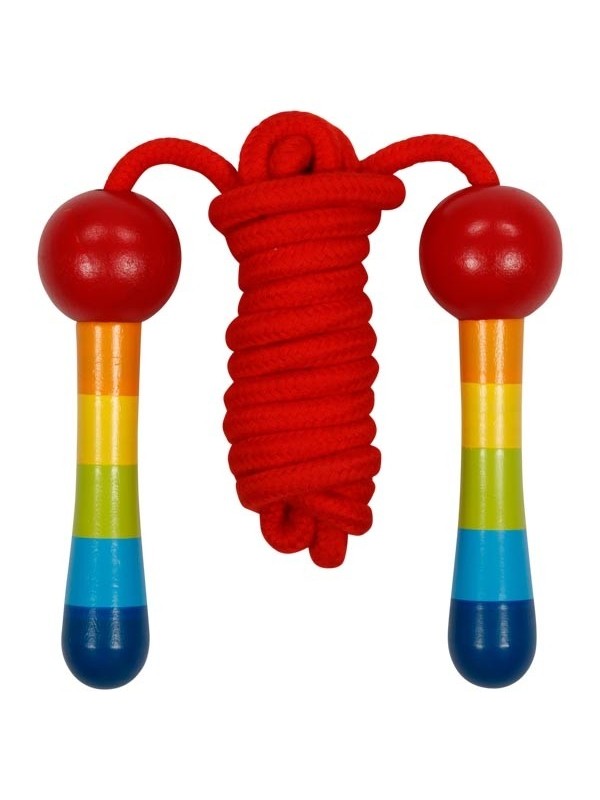 Corde à sauter arc-en-ciel