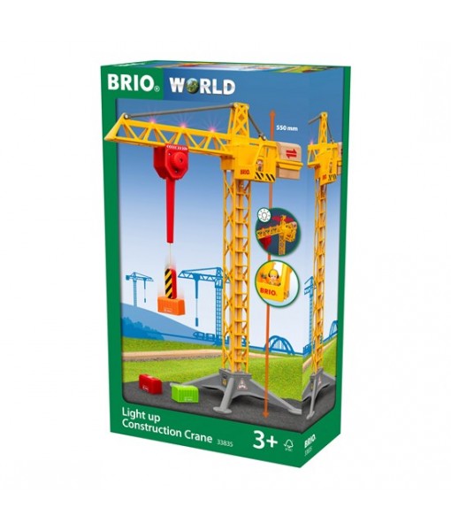 Grande grue lumineuse