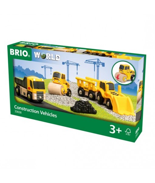 Coffret 3 engins de chantier