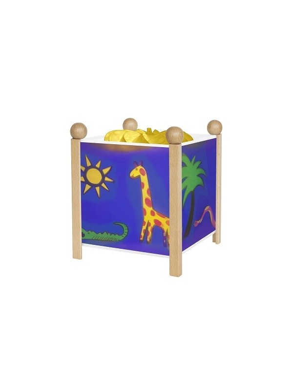 Lanterne magique jungle - naturel 12v