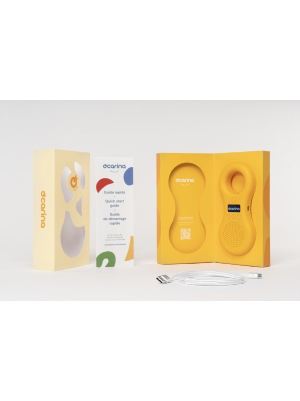Ocarina music player jaune