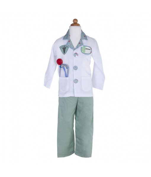 Médecin vert + accessoires 5-6 ans