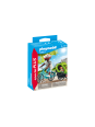 Spécial plus - Cyclistes maman et enfant
