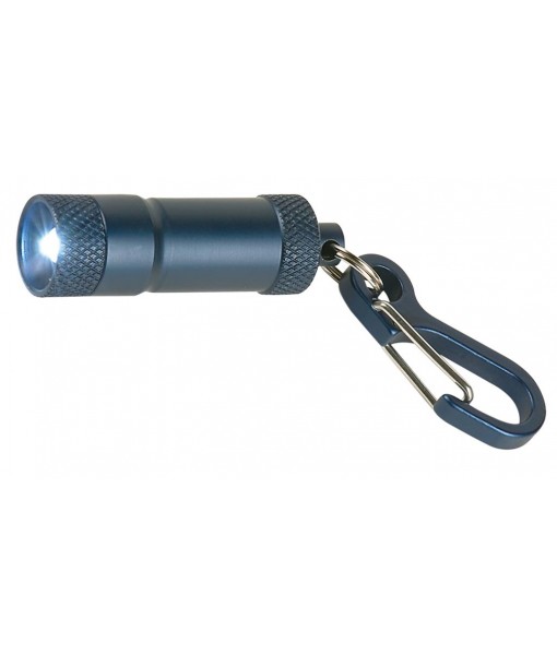 Mini lampe de poche avec mousqueton