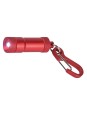 Mini lampe de poche avec mousqueton