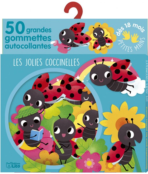 Gommettes petites mains - Les jolies coccinelles