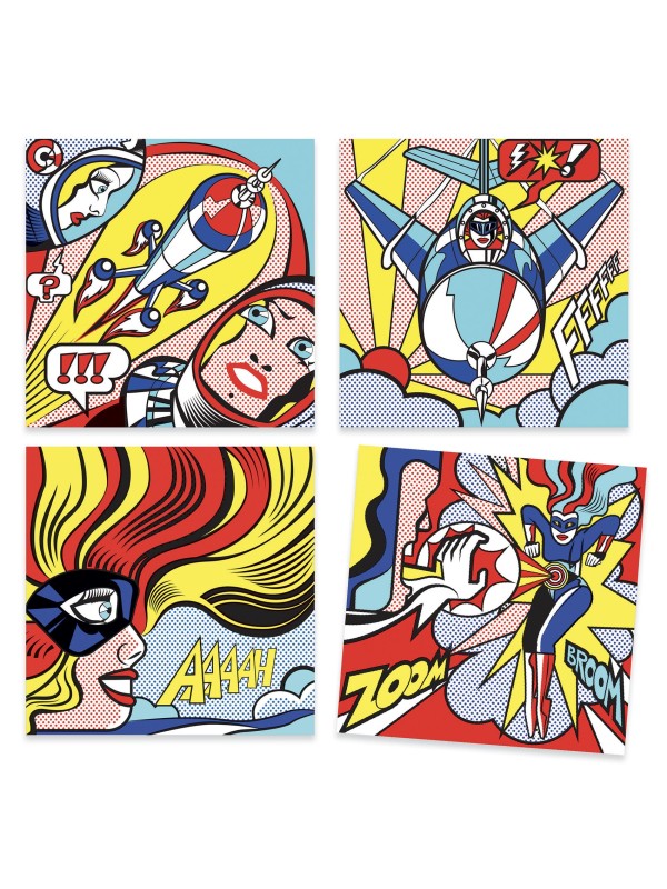 Inspired by - Heroes (Roy Lichtenstein)