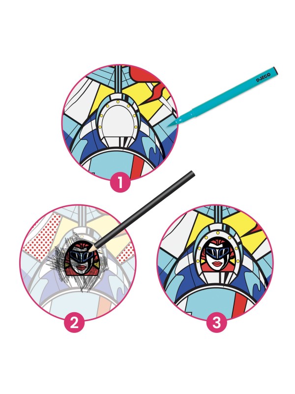 Inspired by - Heroes (Roy Lichtenstein)