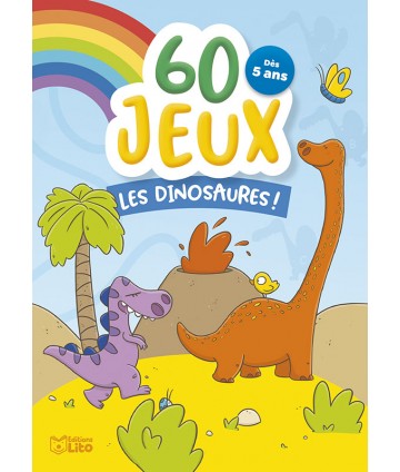 60 jeux - Les dinosaures !