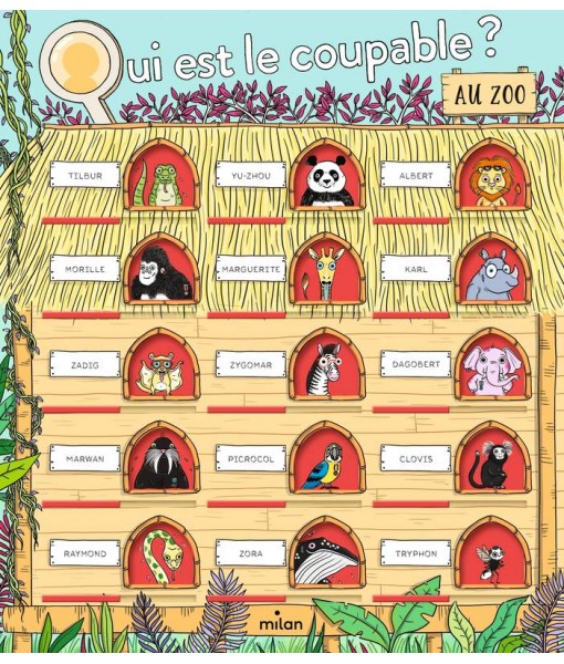 Qui est le coupable ? Au zoo