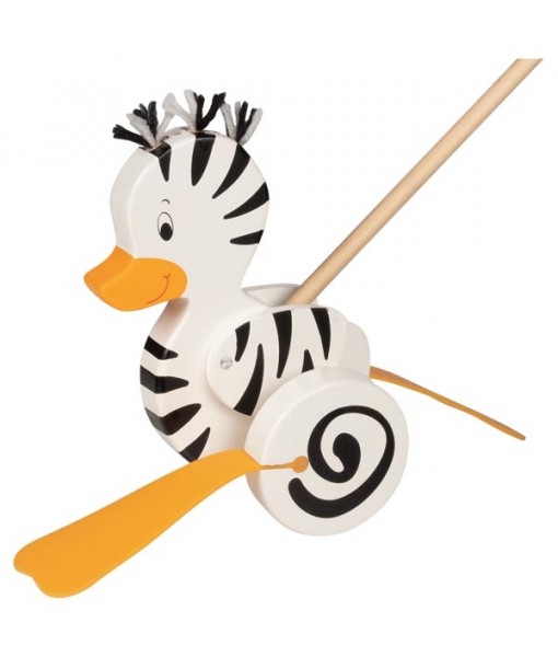 Canard-zèbre à pousser