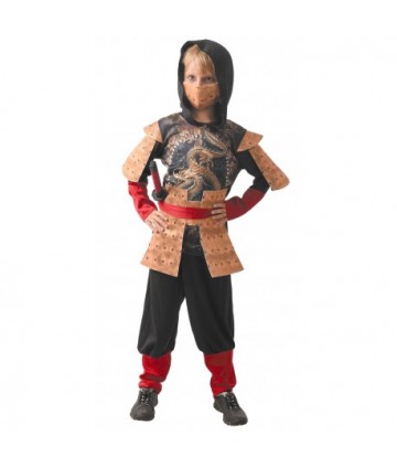 Costume ninja dragon 7-9 ans