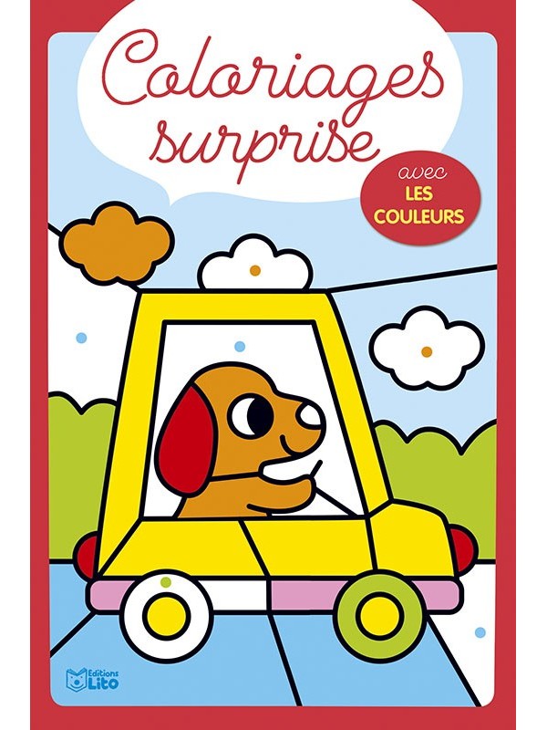 Coloriages surprise avec les couleurs