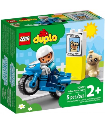 Lego Duplo - La moto de police