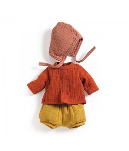 Poméa - Tenue Mandarine pour poupée 30-34 cm
