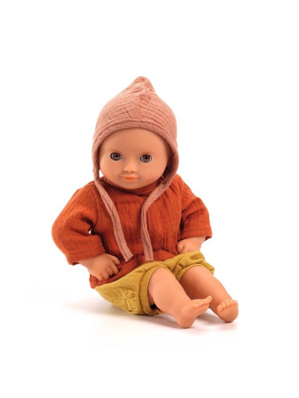 Poméa - Tenue Mandarine pour poupée 30-34 cm