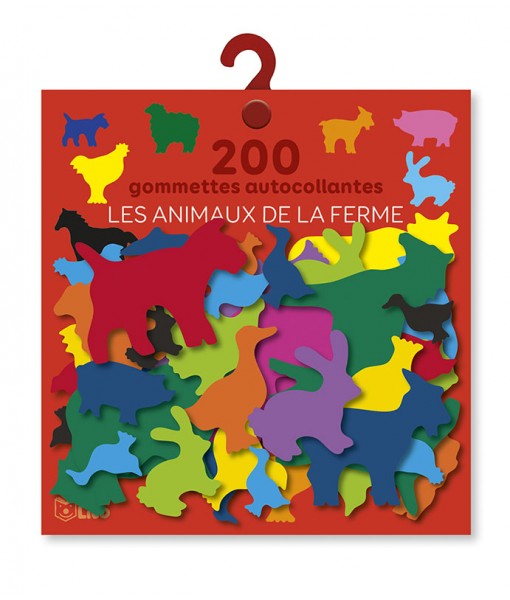 Gommettes - Les animaux de la ferme
