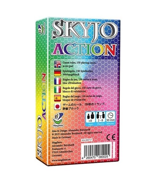 Présentation de jeu : Skyjo Action ! 