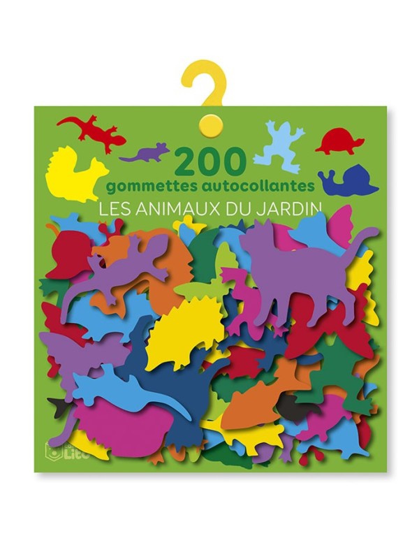 Gommettes maternelle - Les animaux du jardin