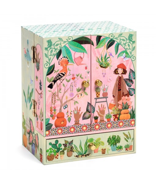Boite à musique coffret - Jardin secret