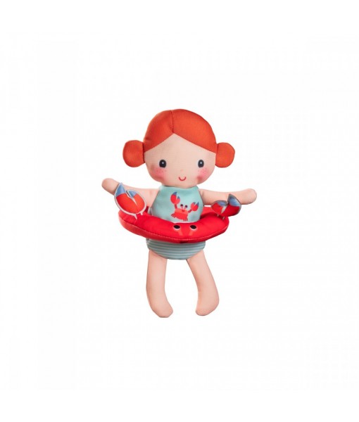 Axelle le crabe poupée de bain