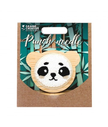 Punch needle panda 15 cm...