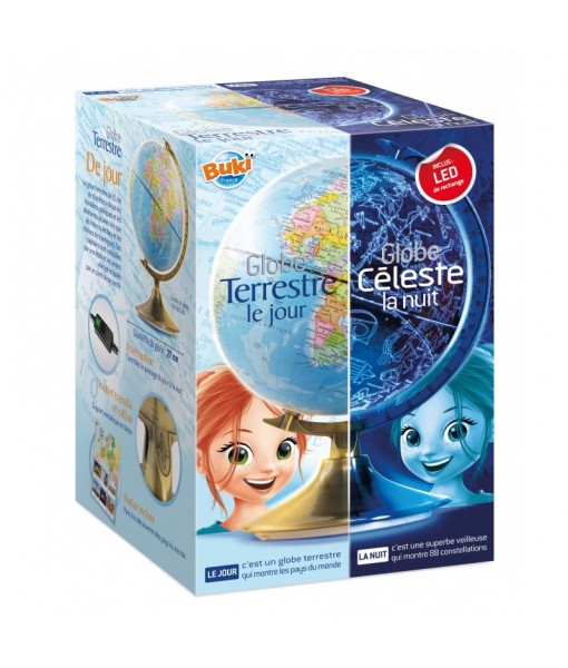 Globe jour et nuit